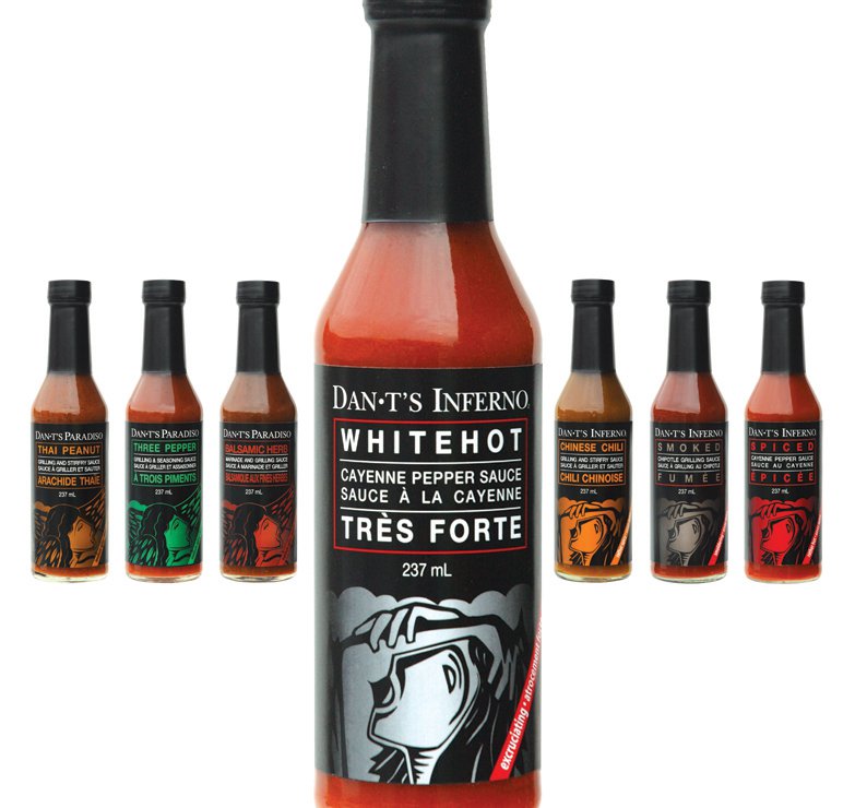 Dan T’s Inferno Hot Sauces