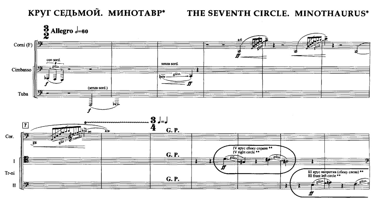 Boris Tischenko, Dante Symphonies (1998-2005)