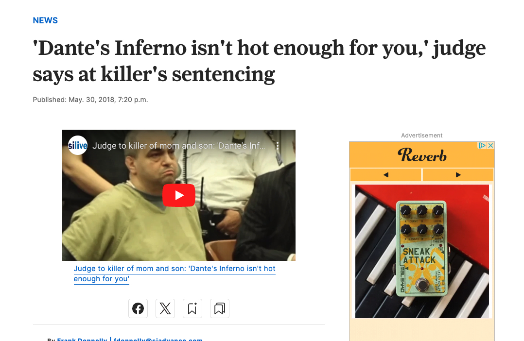 “Dante’s Inferno isn’t hot enough for you”