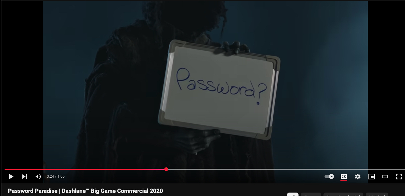Super Bowl 2020 Commercial and Password Hell (2020)