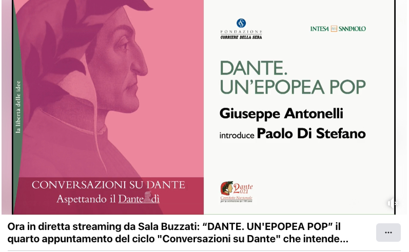 “Dante. Un’epopea pop”