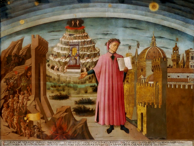“Dante is remembered most for his depiction of hell. This sculptor wants us to remember heaven, too.”