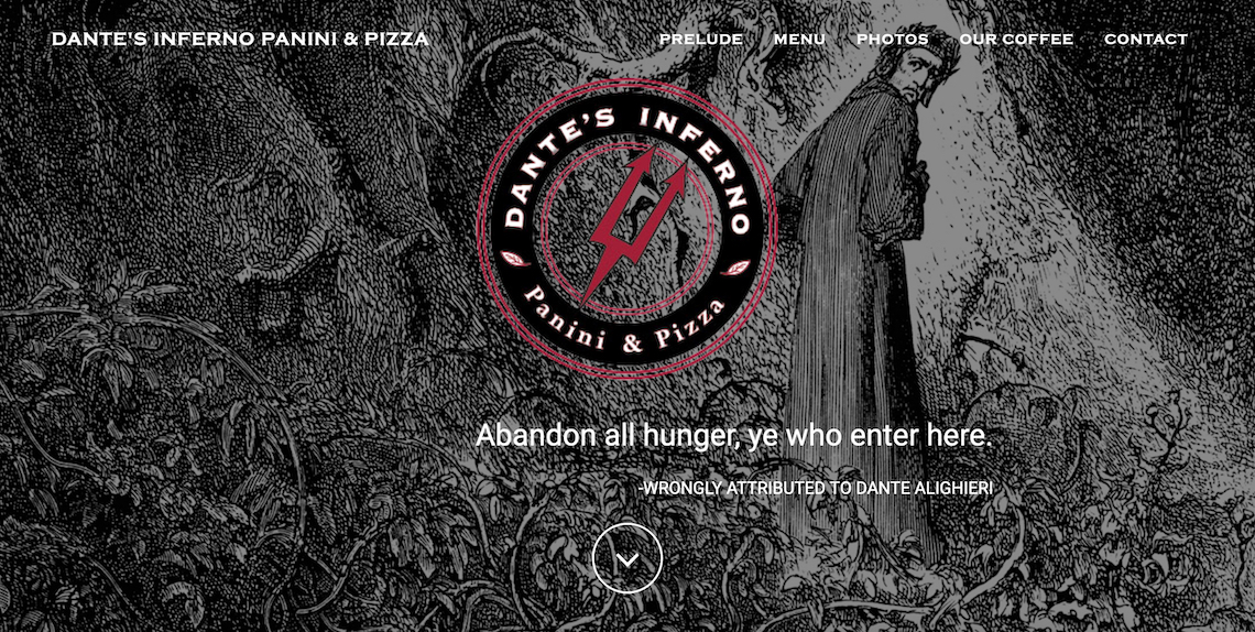 Dante’s Inferno Panini & Pizza (Toronto, ON)