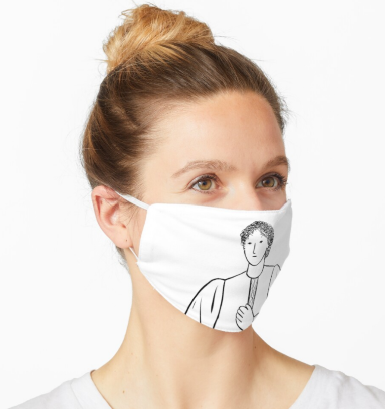Chris Corbin, Beatrice Portanari, aka Dante’s Beatrice Mask (2020)