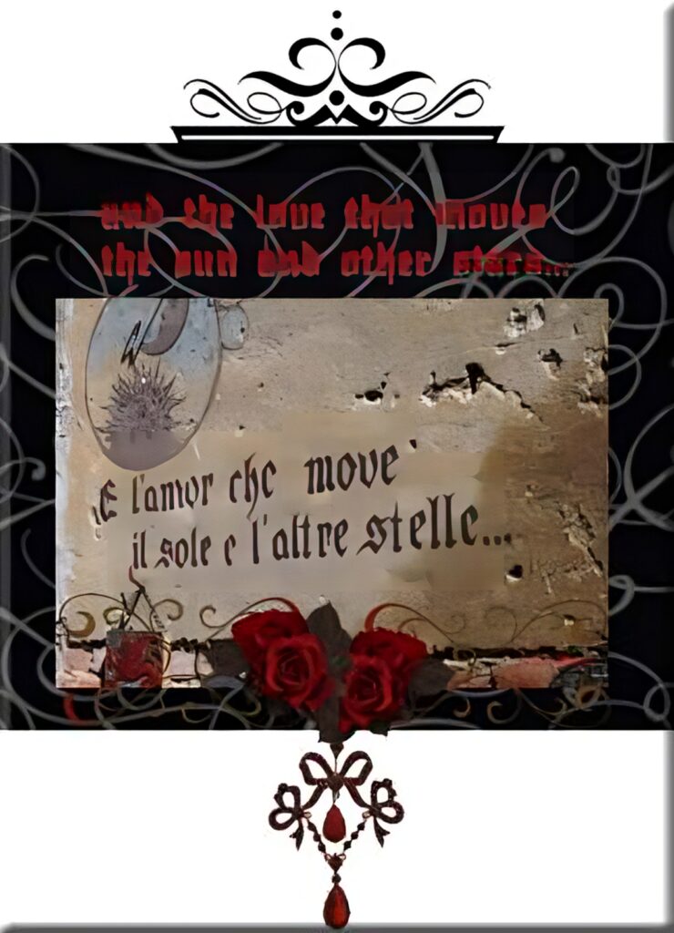 “And the Love That Moves the Sun and Other Stars…,” Michelle Marie