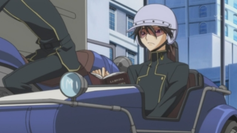 “Lelouch’s Little Light Reading” in Code Geass R2 (2006)