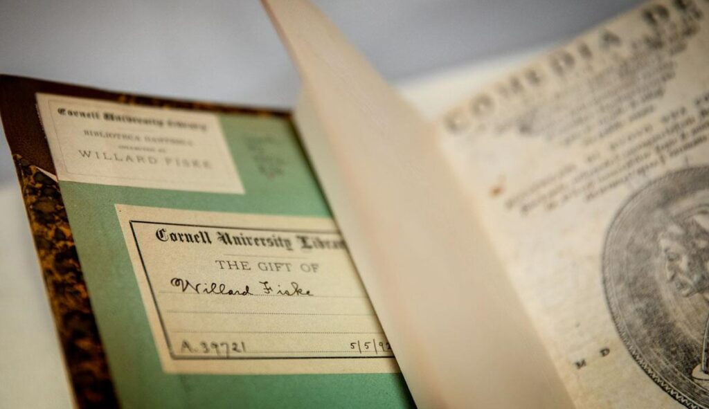 Visions of Dante Exhibit Highlighting Cornell University’s Fiske Dante Collection