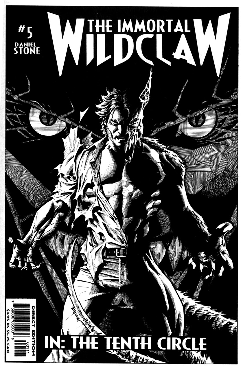 Dustin Weaver,  WildClaw Illustrations for The Tenth Circle by Jodi Picoult (2006)