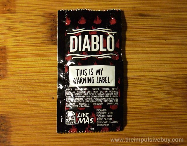 Taco Bell, “Diablo Sauce” (2015)