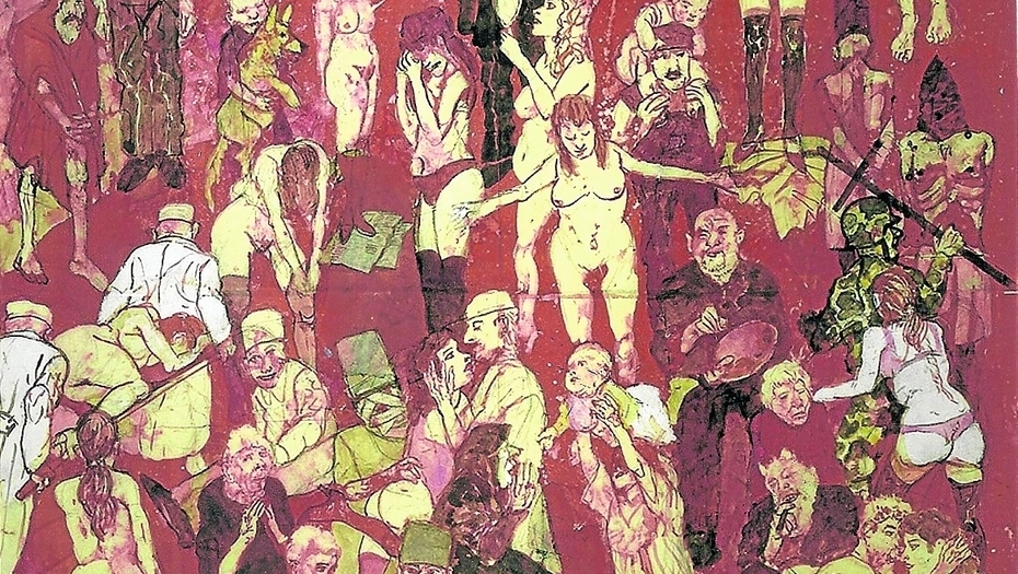 Carlos Alonso, Illustrations for the Divina Comedia (1968)