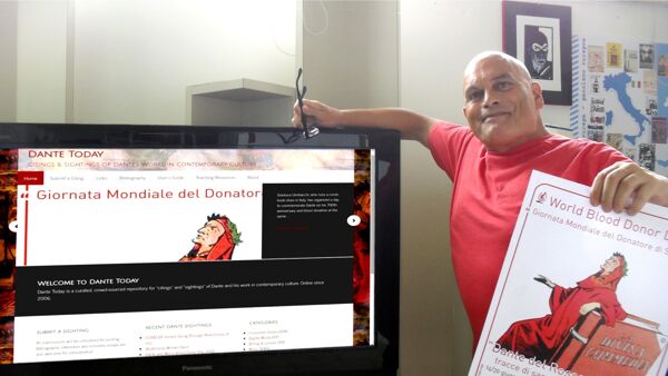 “Dante del Rosso Sangue: Tracce di sangue nella Commedia” (2021)