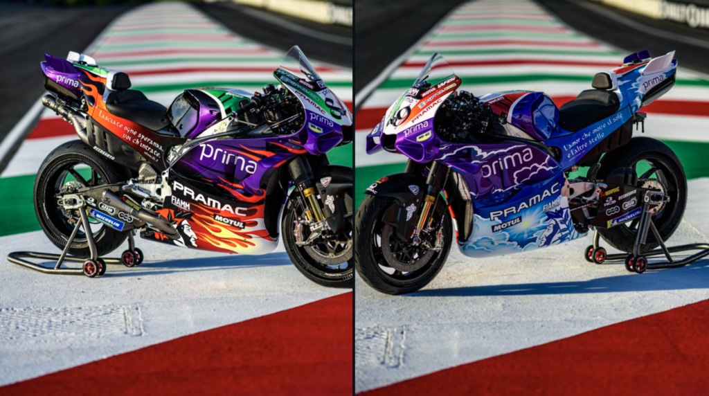 Ducati Corse, Prima Pramac’s Dante-Inspired Livery (2023)