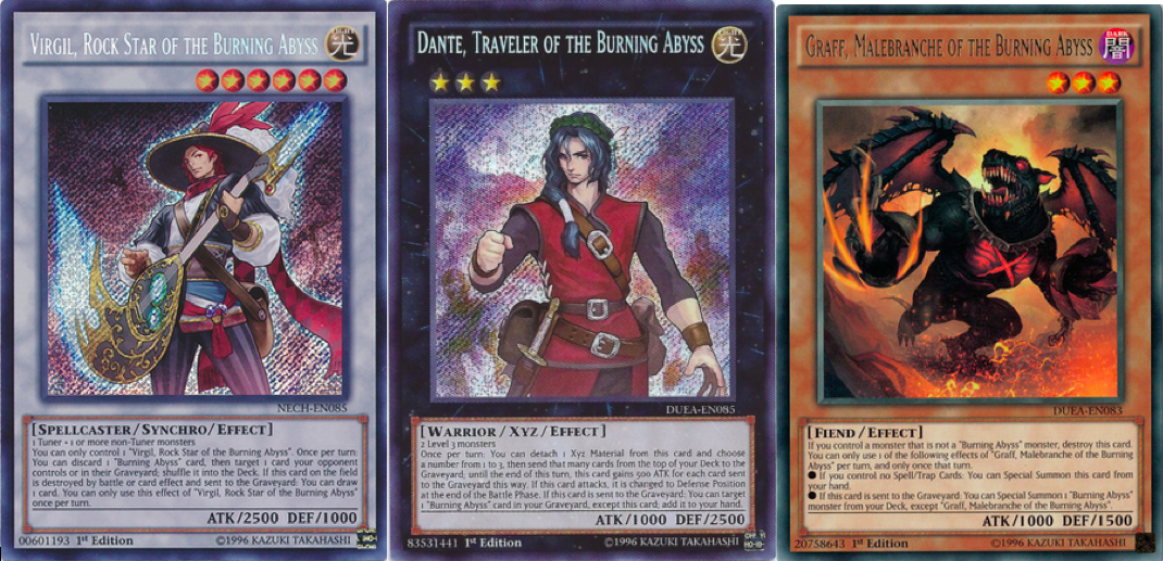 Dantesque Yu-Gi-Oh! Trading Card Game cards