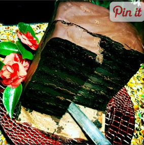 “9 Layers of Chocolate Heaven,” an Inferno Cake (2011)