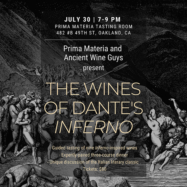 The Ancient Wine Guys, “The Wines of Dante’s Inferno” (2021)