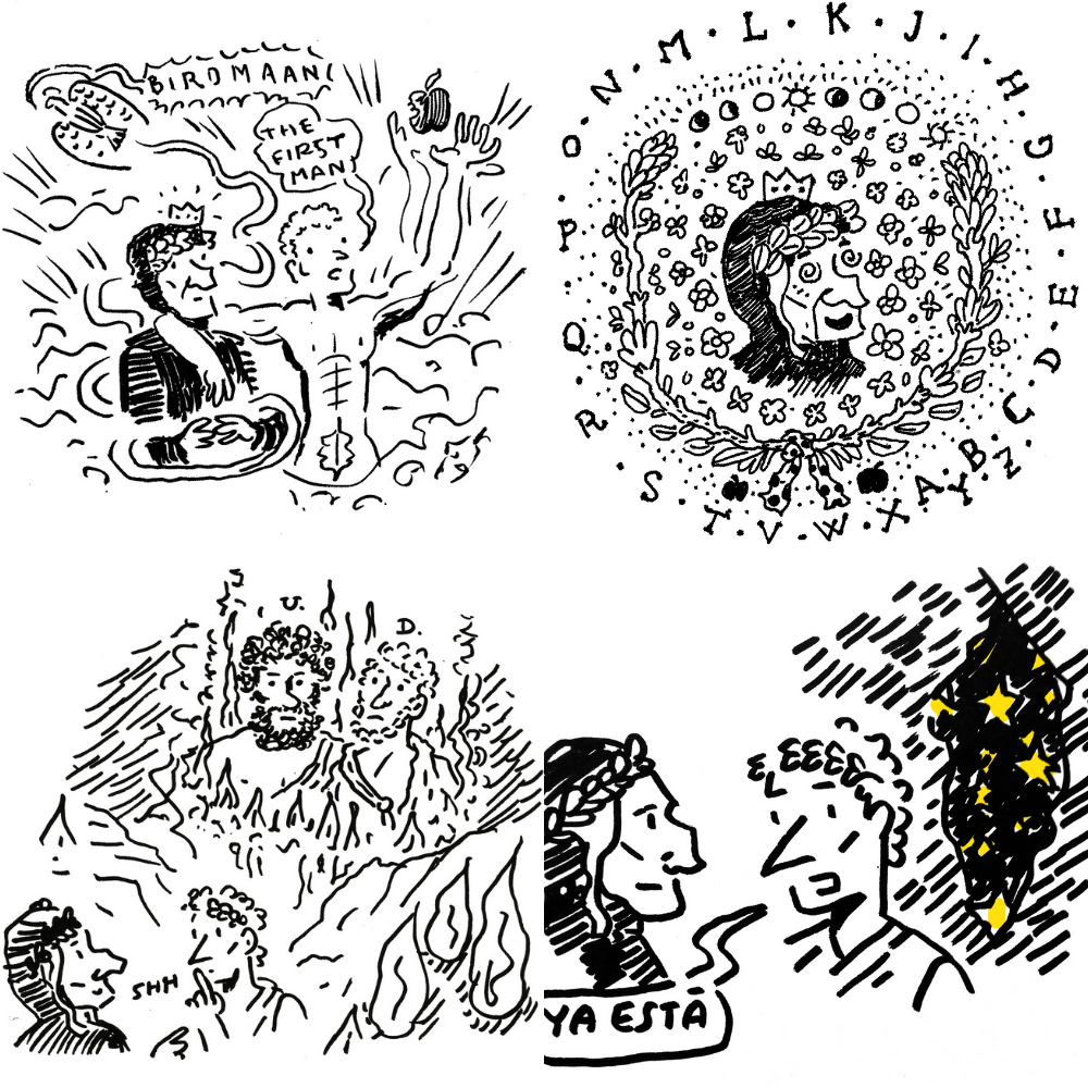 Esteban Serrano, #Dante2018 Illustrations (2018)