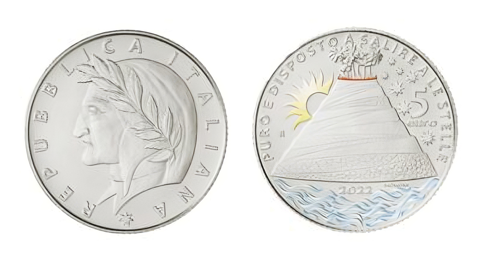 Claudia Momoni, Commemorative Coin Dedicated to Purgatorio (2022)
