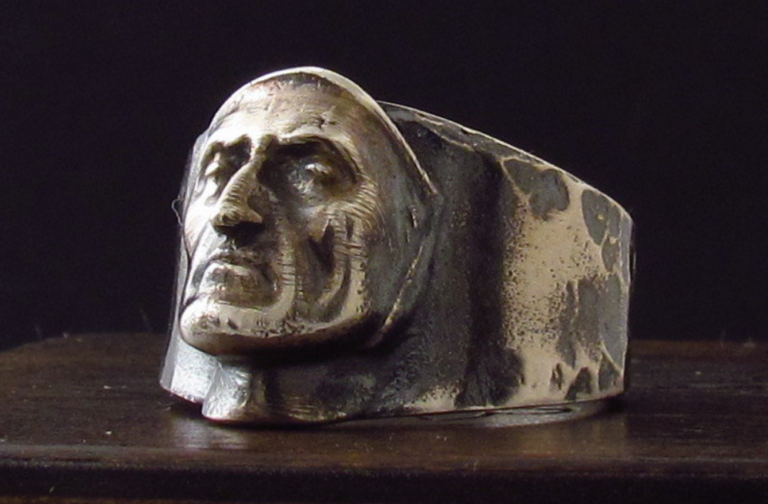 Dante Death Mask Ring