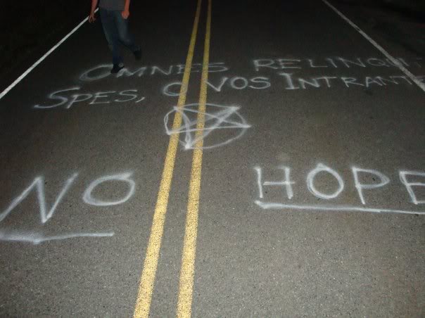 Graffiti on Clinton Road, New Jersey (2017)