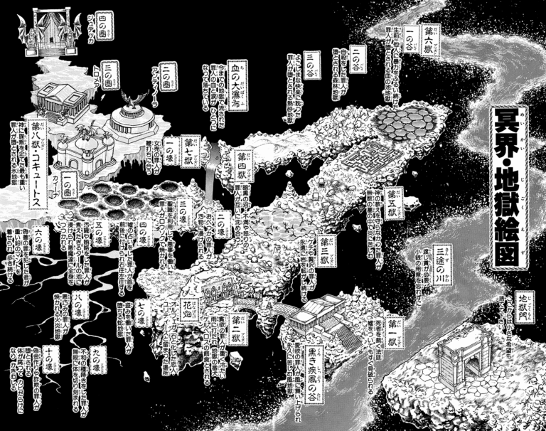 Masami Kurumada, “Underworld” in Saint Seiya Manga Series