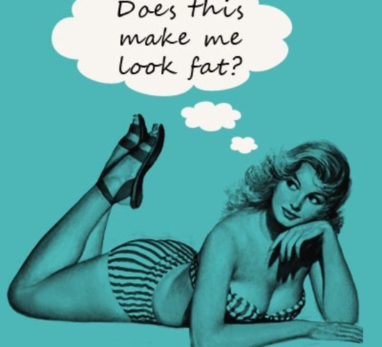 Leslie Conway, “The 10th Circle of Hell: Bathing Suit Shopping” (2014)