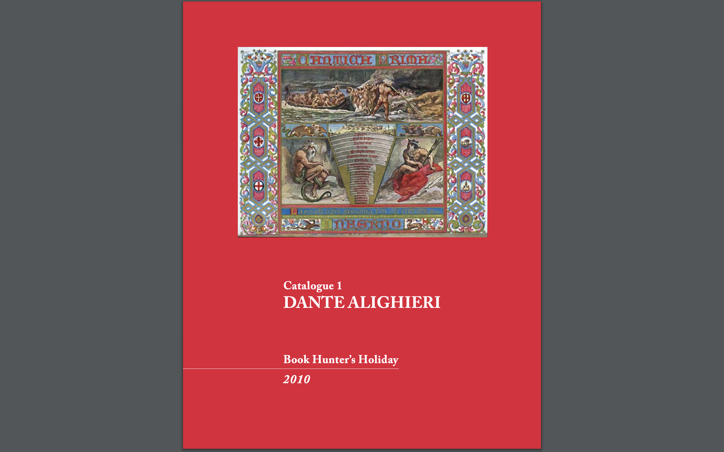 A Bookseller’s Catalogue of Works By and About Dante