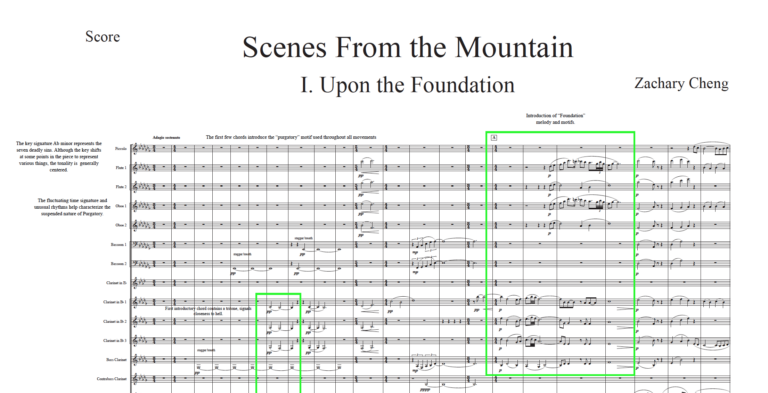 Zachary Cheng, Scenes From the Mountain (2020)