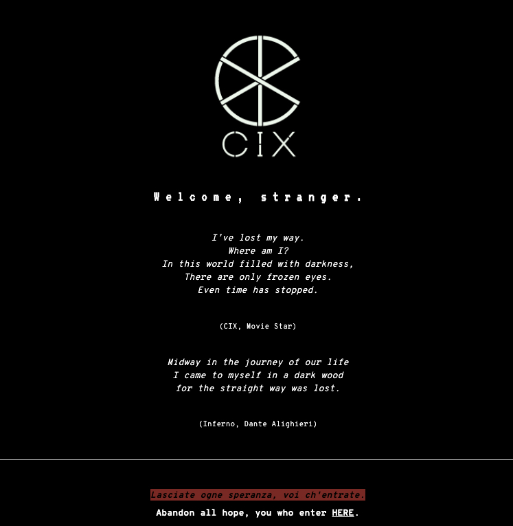 CIX’s Hello Chapter 3: Hello, Strange Time