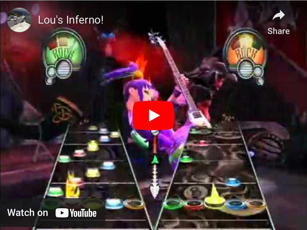 “Lou’s Inferno,” Guitar Hero III: Legends of Rock (2007)