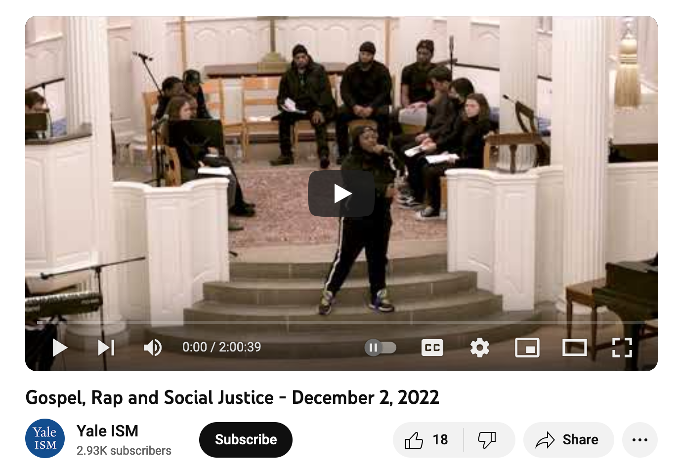 BL Shirelle, Simply Naomi, and Ron Jenkins, “Gospel, Rap, and Social Justice” (2022)