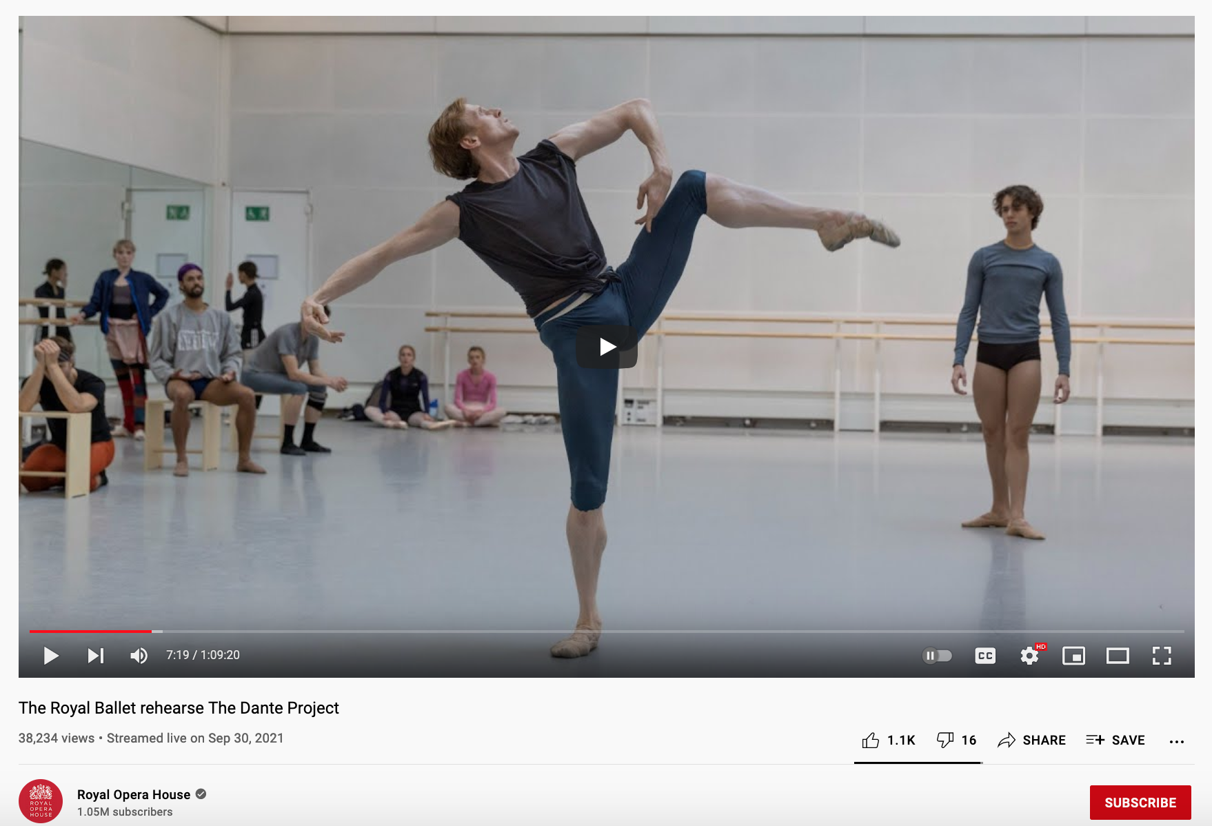 Wayne McGregor, The Dante Project (2021)