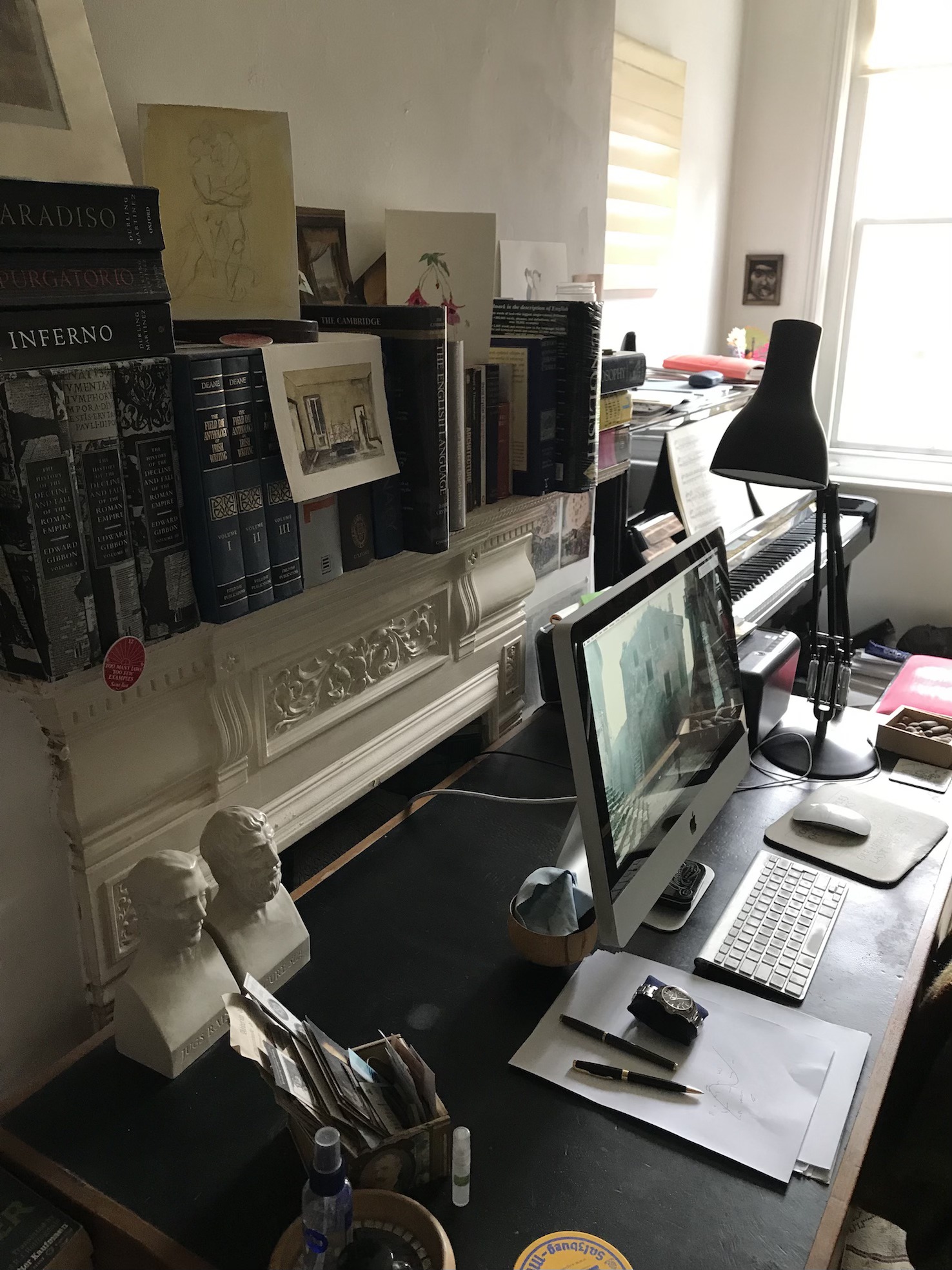 Dante’s  on Jonathan Buckley’s Desk (2025)