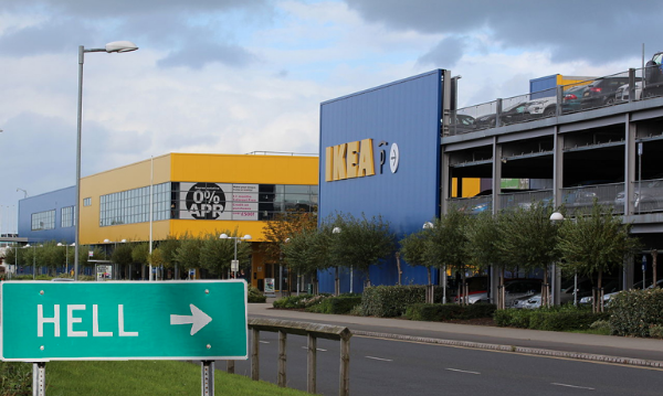“IKEA is ‘new tenth circle of hell’ admits Satan” (2015)