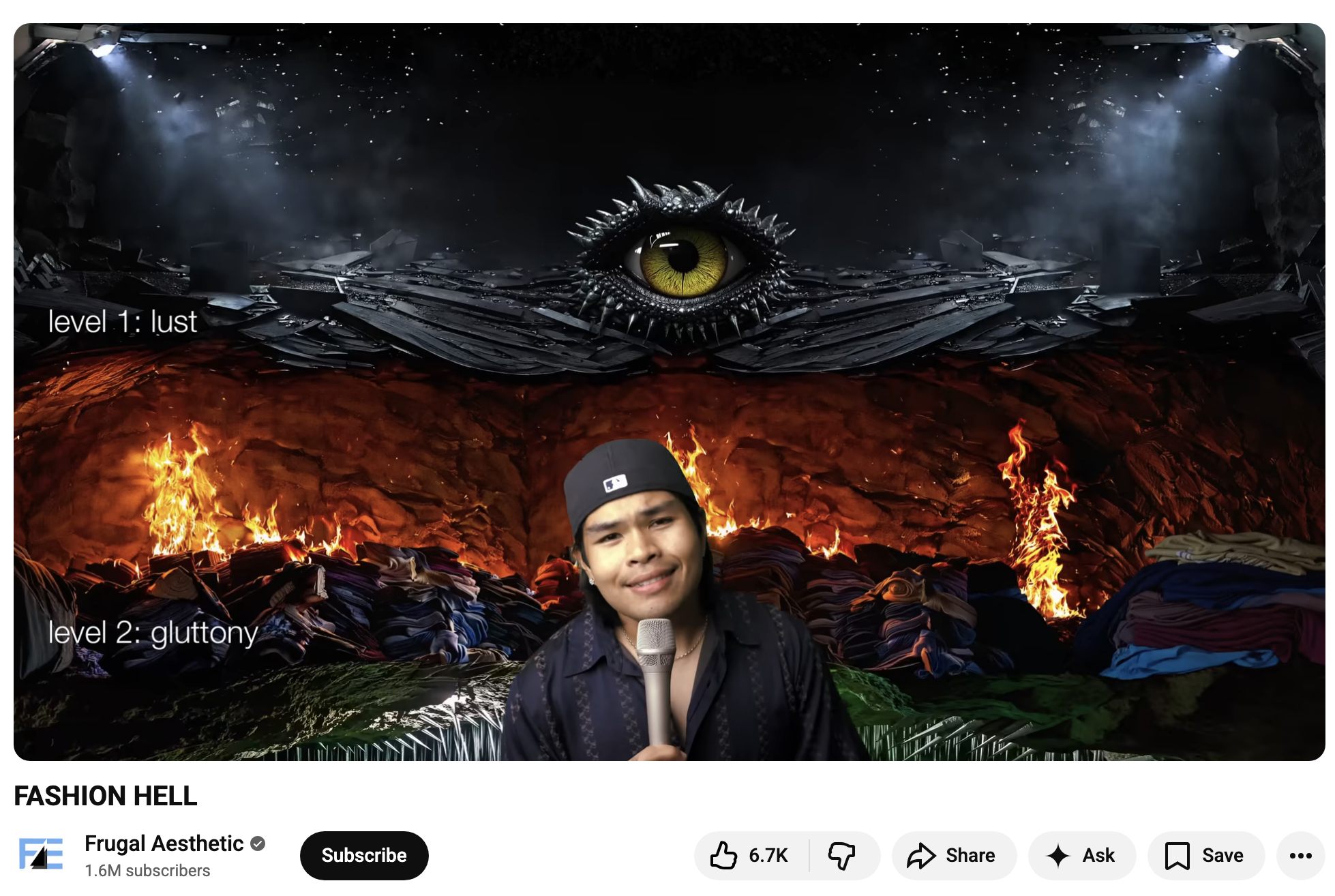 Frugal Aesthetic, “FASHION HELL” (2025)