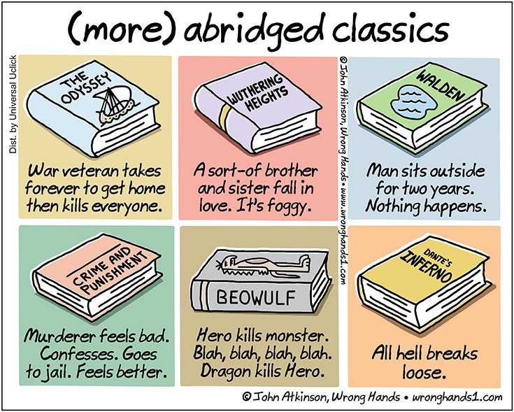John Atkinson, “Abridged Classics” (2016)