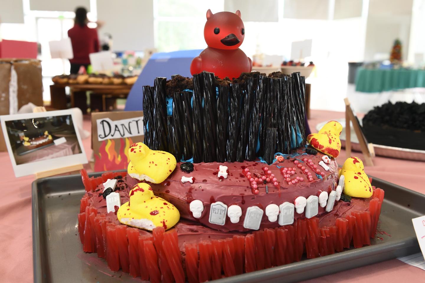 Janvi Srivastava and Irene Basu, “The Inferno” Cake (2026)