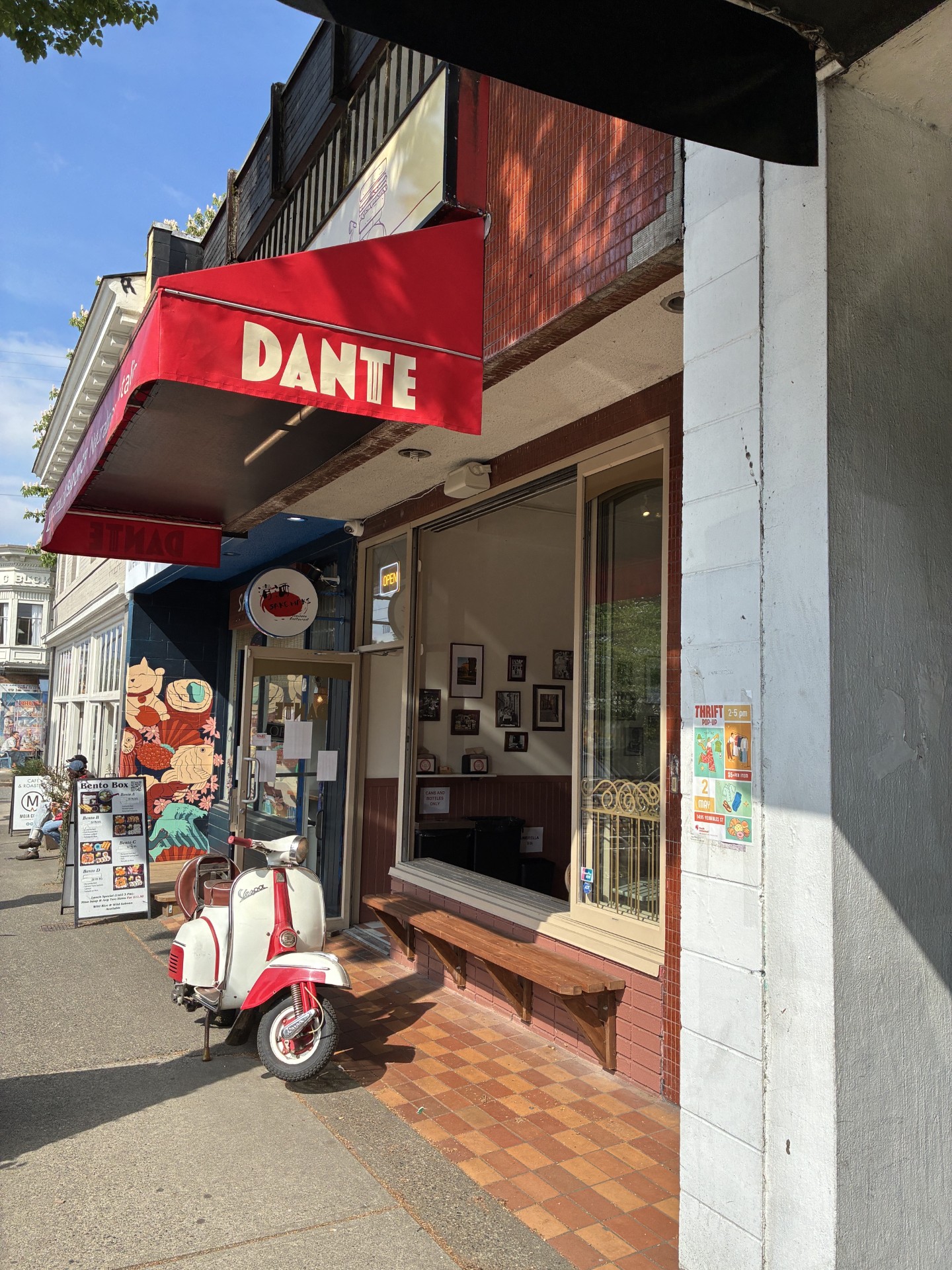 Dom and Frank Morra, Dante Sandwich restaurant (2024)